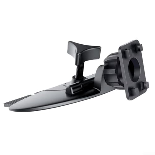 EXTRWORY Soporte de ranura de CD para pantalla CarPlay, reproductor de CD de rotación de 360°, soporte de coche GPS compatible con la mayoría de estéreos de coche de navegación GPS de 7 a 10 pulgadas