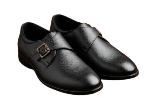 Men’s Formal Monk Strap Shoes | Elegant Buckle Office Wear Shoes | Comfortable Business Party Footwear for Men | Stylish Classic Formal Shoes-image-19