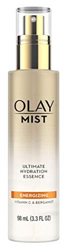 Olay Mist Energizing 3.3 Ounce Hydration With Vitamin-C/Bergamot (98ml) (2 Pack)