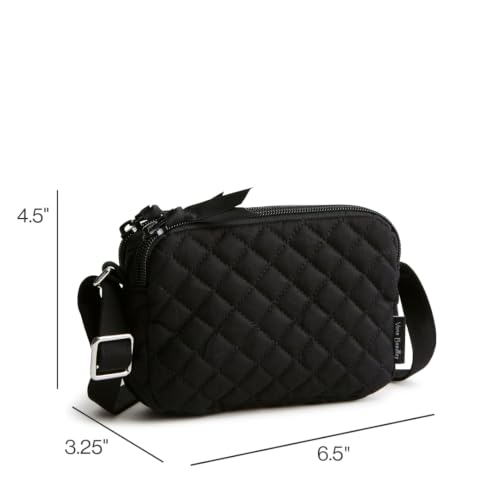 Image of Vera Bradley womens Cotton Small Stadium Crossbody Bag