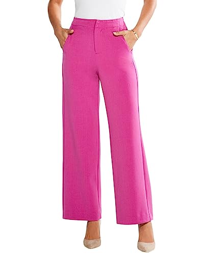 NIC+ZOE Women's Work It Wide Leg Pocket Trouser