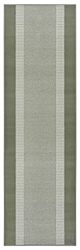 Alfombra de pasillo Hanse Home verde de 80 x 250 cm 4