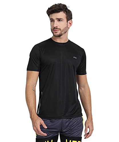 Image of FTX Men's Solid Regular Fit T-Shirt