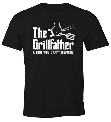 The Grillfather t-shirt pour homme idéal pour vos soirées barbecue entre amis