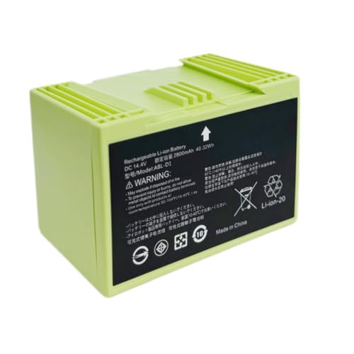 14.4V 3200mAh i7 Replacement Battery Compatible with iRobot Roomba e and i Series i7+ E5 E6 5150 6198 i3+ 3150 i4 4552