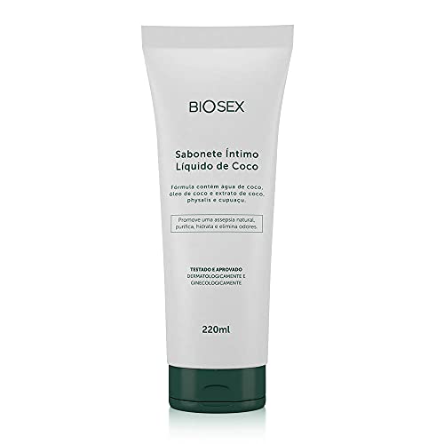 Kit Gel Lubrificante Pélvica + Sabonete Líquido Íntimo Coco - Biosex 100% Orgânico e Vegano
