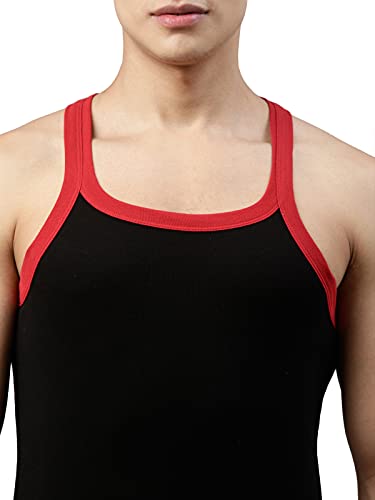 Image of Dixcy Scott Originals Men 100% Combed Cotton Racerback Gym Vest (Pack of 2)