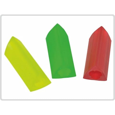 Schreibgriffe Schreibgriff, bunt, dreieckig 3 Stück *Top-Qualität* Cover