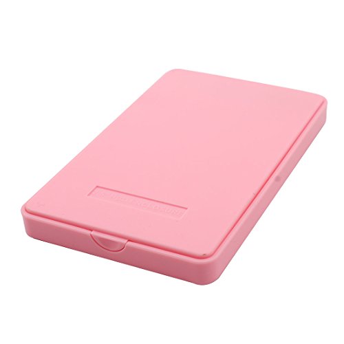 Caja externa para disco duro SATA 2.5 USB 2.0 rosa miniatura 1