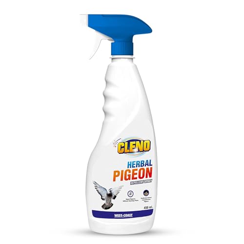 Cleno Herbal Pigeon Repellent Spray | Better Than Anti Pigeon Spikes | Bird Repellent 450 ml (Ready to Use)