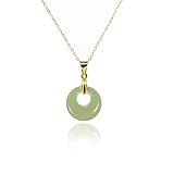 keenove 925 Silver Real Jade Necklace...