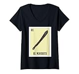 Photo Gallery donna funny mexican halloween design - el machete maglietta con collo a v Photo Gallery donna funny mexican halloween design - el machete maglietta con collo a v