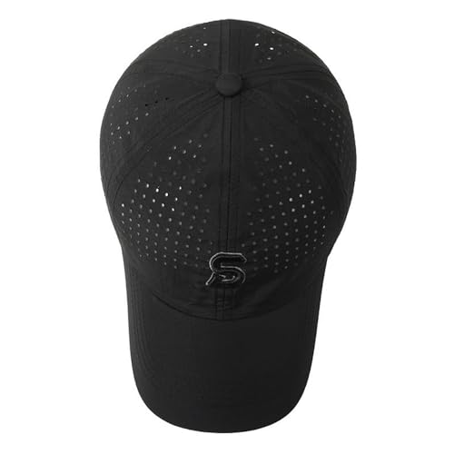 Image of Quick Dry Fit Baseball Cap - Water Repellent Sun Hat for Fishing, Running, Hiking, Golf, Surfing, Sailing, Boating