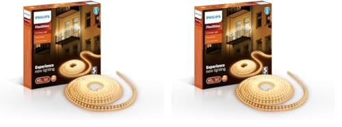 PHILIPS LED Rope Light 5m Pack of 2
