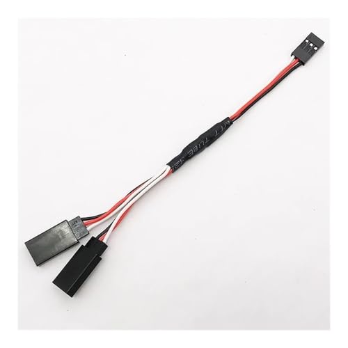 Cable extensión servo Y 150mm con conectores estables para control simultáneo de drones RC