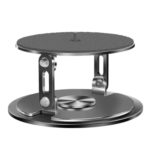 Feriany Soporte de Proyector de Escritorio Ajustable de 360 Grados, Soporte de Sobremesa para Proyector Sin Perforaciones.