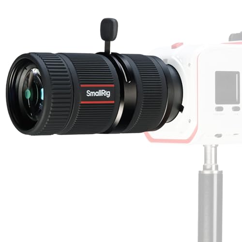 SMALLRIG SP-Mini Spotlight, Optisches Snoot Fotografie Kit mit Hoher Lichtdurchlässigkeit, Blitzprojektor-Aufsatz, über 4-Fache Helligkeitsverstärkung,...