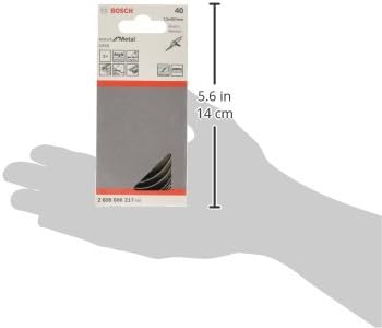Bosch 2608606217 13 x 455 mm Sanding Belts for Black and Decker Powerfile, Blue, 13 mm x 457 mm - Image 4