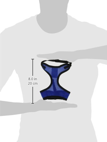 Image of Four Paws Comfort Control Dog Harness Blue Small