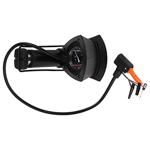 Mini pompe à vélo portable VTT pour réparer vos pneus à plat avec jauge