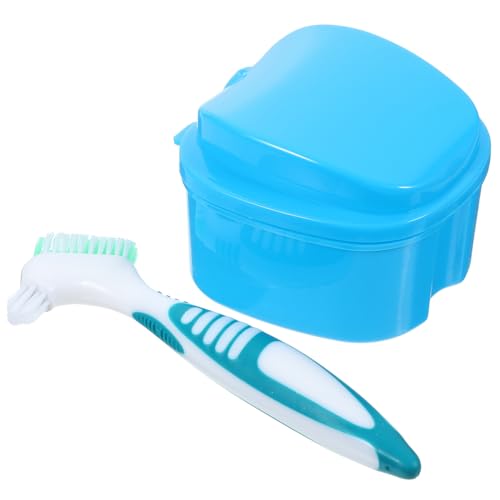 Mipcase 義歯ケアボックス 義歯ボックス 部分入れ歯ケース 義歯入れ デンチャーボックスケース 義歯ケース コンタクトレンズケースかわいい 義歯箱 いればケース 入れ歯ケース コンパクト 入