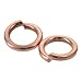 FEIYING M8 Copper Split Lock Washer, 8Pcs Spring Lock Washer Sealing Ring Gasket