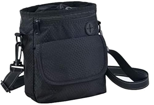 HANWELL Waterproof Dog Treat Pouch with Poo Bag Dispenser