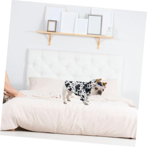 Disfraz de vaca para perro talla S miniatura 4