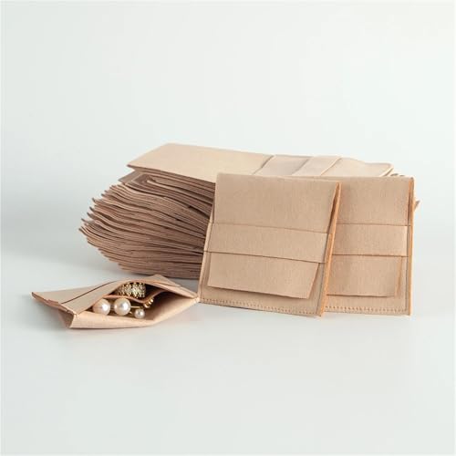 Bolsas de microfibra para joyas ideales para organizar tus viajes y tocador 5