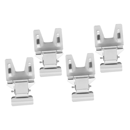 BUTIFULSIC Sturdy Metal Tag Clip Display Rack 4pcs Card Display Holder for Retail Wedding Restaurant