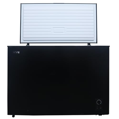 HYE Chest Freezer - 299L Capacity Freestanding Design Black