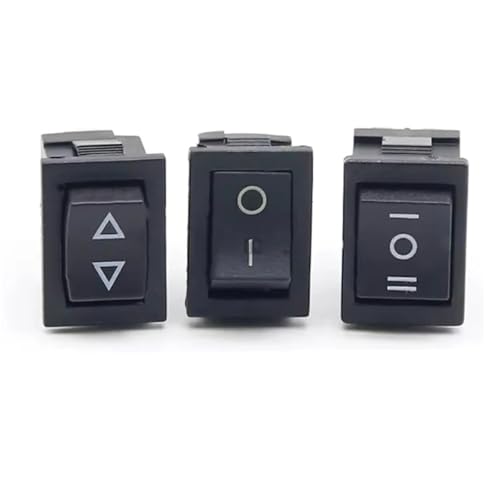 Interruptor basculante KCD1 de 15x21mm para reparar herramientas y cuadros eléctricos