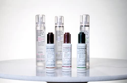 Giovanni GIO-18586 Hydrating Facial Prime & Setting Mist - Setting Spray, Green Tea + Fresh Rose Water Face Mist thumb #3