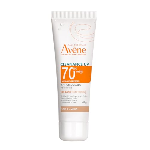 Avène Cleanance Protetor Solar Facial UV Antioleosidade FPS 70 Tom