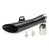 Es silenciador universal se puede utilizar para Street Bike, Scooter, Quad y cualquier otra bicicleta con diámetro de tubería 38-51 mm