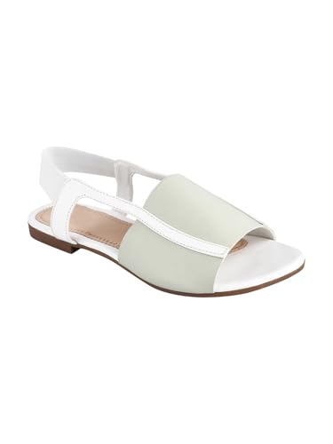 Image of SilverArrow womens Voyaga Flat Sandal, Fashion Sandals with Strap, Suitable for Fusion Outfit