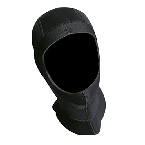 Traje de neopreno 5mm con capucha para buceo y surf en aguas frías 4