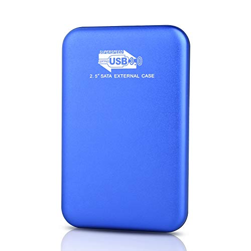 YOOSUN Disco Duro Externo 2tb USB 3.0 Disco Duro Externo para Mac, PC, PS4,MacBook, Chromebook, Xbox (2tb, azul)