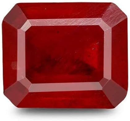 7.75 Carat 8.25 Ratti Precious AAA+++ Premium Ruby Genuine Unheated & Untreated Manik Stone Original Certified By Lab For Men & Women, Natural Manik RubyStone, Ruby