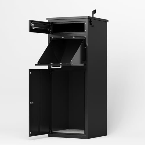 Caja de bloqueo de paquete seguro para evitar robos e intemperie 4