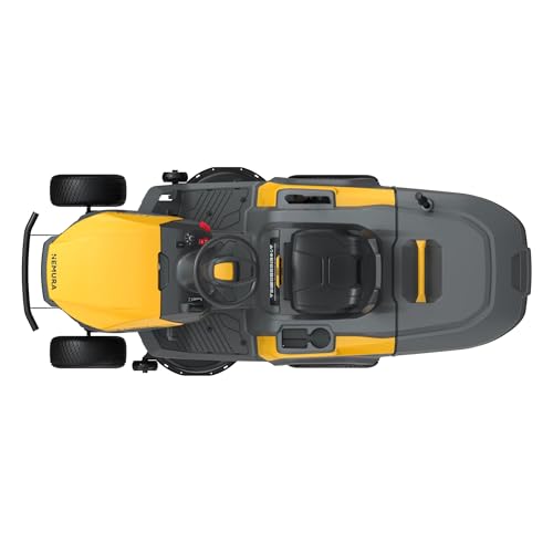 Nemura Tracteur Tondeuse Autoportée 547cc - Coupe 95 cm - Transmission Hydrostatique - Éjection Arrière - Jardin Grande Surface Jusqu’à 15 000 m² - Confort et Performance - Marque Française – vue 5