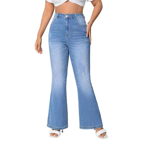 Baggy Jeans for Women Stretch High Wasited Straight Leg Jeans Casual Loose Boyfriends Trousers Y2K 90s Denim Pants2
