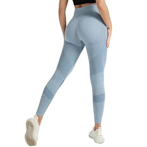 Scrunch Seamless Leggings For Women Uk Butt Lifting Gym Leggings High Waist Buttery Soft Elastic Opaque Tummy Control Stretchy Tight Yoga Pants Plus Size Ribbed Anti Cellulite Gym Clothes Activewear