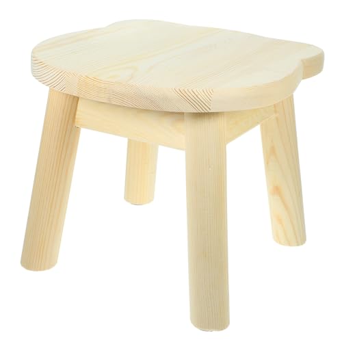 Unomor Stool Non Slip Small Stool for Indoor Step Stool Cartoon Design for Bedroom Bathroom and Kitchen Use