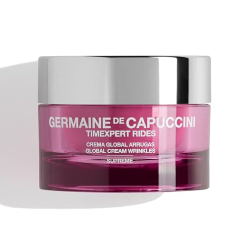 Germaine de Capuccini - Timexpert Rides - Crema Global Arrugas Supreme - Crema facial antiarrugas de mujer - Disminuye arrugas - Suaviza los rasgos de expresión - 50 ml