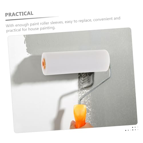 Cubiertas para rodillos de pintura de pared para evitar marcas 7