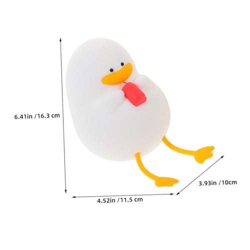 Lámpara de Noche Pato de Silicona Recargable para Dormitorio miniatura 2