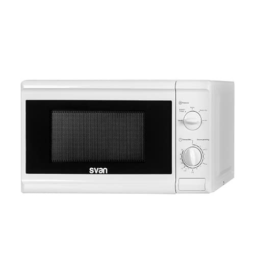 6 Mejores microondas buenos y baratos 20 Svan SVMW700 Microondas Eléctrico Libre Instalación Blanco