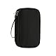 OCCOUMR Kabeltasche, Kabeltasche Elektronische Tasche, Wasserdicht Reisekabel Organizer, für USB Ladekabel Powerbank(Schwarz)