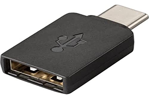 Plantronics 209505-01 Cable Adapter USB-Type C USB-Type A Black, Adapter for Cable (USB-Type C, USB-Type A